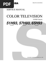 Color Television: Service Manual