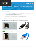 Quick Drivers Installer (QDI) User Guide: Before You Begin