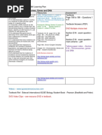 Edexcel iGCSE Biology Section E16 Chromosomes, Genes and DNA