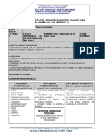 PLANIFICACIÓN Primer Ciclo - de Qué Están Hechos Los Seres Vivos