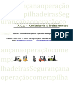 Apostila para Operadores de Empilhadeira A Combustão.