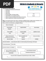 Solicitud de Actualización Guatenominas 2018