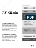 TX-SR606 FR Es PDF