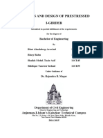 Analysis and Design of Prestressed I-Girder