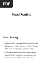 Hwre-Lec-Flood Routing PDF