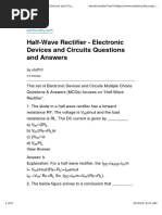 Questions & Answers On Application of Diodes