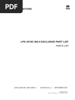 LPK 2518C Bs-Ii Exclusive Part List