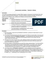 Module 2 Choosing Assessment Activities