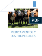 001 Medicamentos y Su Propiedades Bovinos