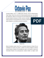 Biografia Octavio Paz