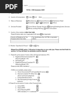 FATCA Declaration HUF