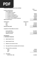 Partnership Accounting Comprehensive Problem