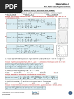 Revisão Do Módulo 07 - Função Quadrática - G PDF