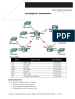 E2 - Act - 6 - 4 - 6 Activity 6.4.6: Troubleshooting Route Summarization