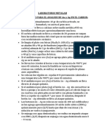 Procedimiento para El Analisis de Au y Ag en en El Carbon