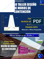 Muros de Contención Diapositivas I