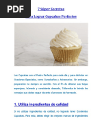 7 Súper Secretos para Lograr Cupcakes Perfectos