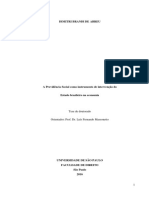 ABREU, Dimitri. A Previdência Social Como Instrumento de Intervenção Do Estado Brasileiro Na Economia