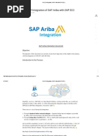 A To Z of Integration of SAP Ariba With SAP ECC