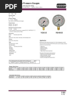 VODOR压力表资料 PDF