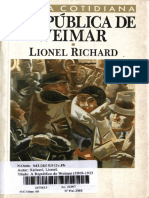 RICHARD Lionel A Republica de Weimar Cap I