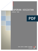 Laporan Kegiatan Kursus Tani