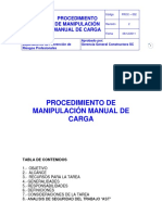 2.procedimiento Manipulación Manual de Carga