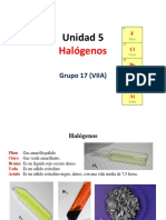 Halógenos PROPIEDADES