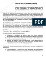 Diagnostico Psicopedagogico Completo