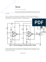 Electronic Siren: October 3, 2013 by Engineeering Projects 0 Comments