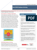 Solix EDMS Database Archiving