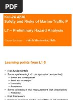 Preliminary Hazard Analysis