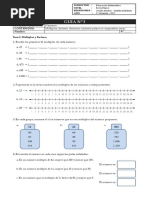 Guía 3 - Unidad Números - Sexto Básico - Multiplos y Factores