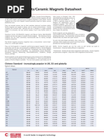 Ferrite Magnets-Ceramic Magnets Datasheet v1