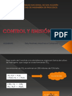 Control y Eliminación de SOx