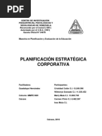 La Planificación Estratégica Coorporativa