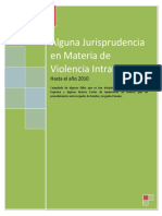 Alguna Jurisprudencia en Materia de Violencia Intrafamiliar