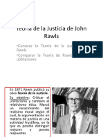 Teoria de La Justicia de John Rawls