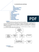 Actividad Financiera Estado Parte II