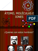 Atomo, Moleculas e Iones