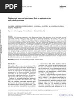 Endoscopic Approach To The Tensor Fold - Acta Otolaryngol. 2009 Marchioni1