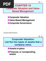 Corporate Valuation Value-Based Management Corporate Governance