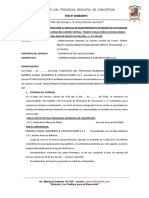 Acta de Entrega de Terreno Chaca-Parco-Cochas-Andas-Pucara-Macon-Desvio - Pilcollama