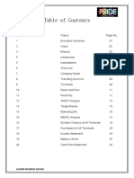 Table of Contents