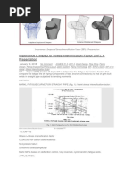 Importance & Impact of Stress Intensification Factor (SIF) : A Presentation