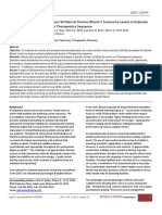 Using Multiple Choice Questions Written at Various Bloom's Taxonomy Levels To Evaluate Student Performance Across A Therapeutics Sequence