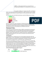 The Air Pollution Index