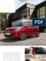 Nissan Note Spec