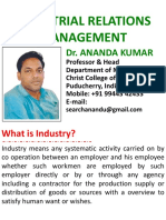 Industrial Relations Management