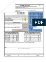 F 07.47 - 00 Memorial de Calculo MC4 - Prisioneiro Norma ANSI B 16.34